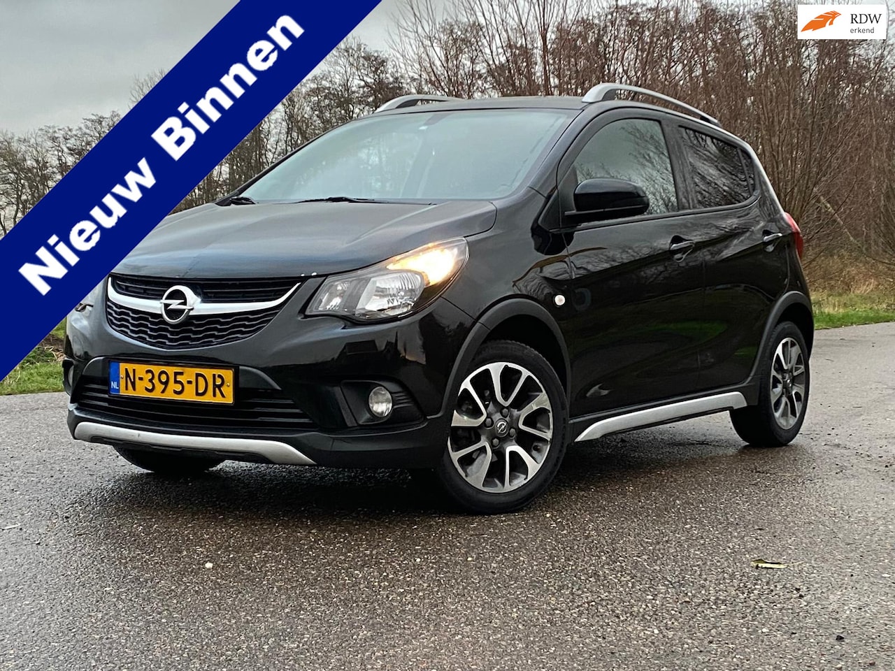 Opel Karl - 1.0 Rocks Online Edition 5DRS Airco Cruise Control 75PK Goed Onderhouden - AutoWereld.nl