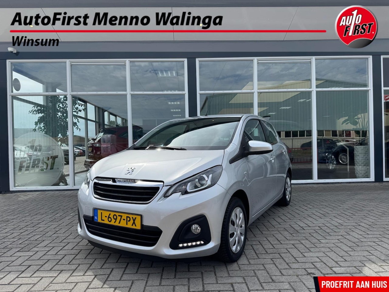 Peugeot 108 - 1.0 e-VTi Active|Airco|Bluetooth|Elek. Ramen| - AutoWereld.nl