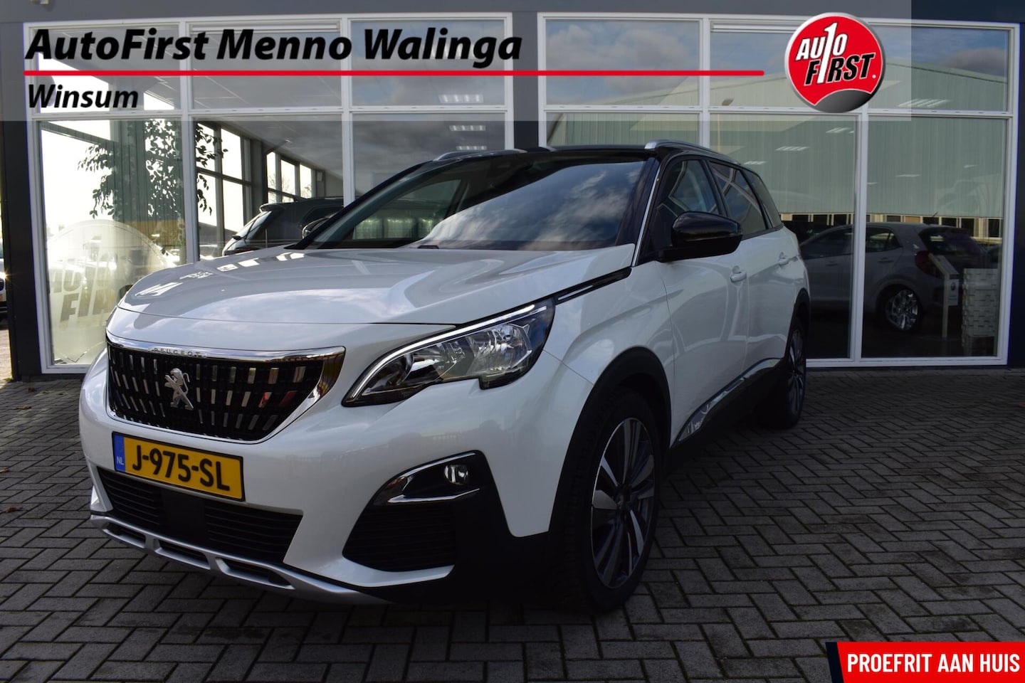 Peugeot 5008 - 7-persoons 1.2 PureTech Blue Lease Premium|Distributie vervangen|Stoelverwarming||Camera|N - AutoWereld.nl