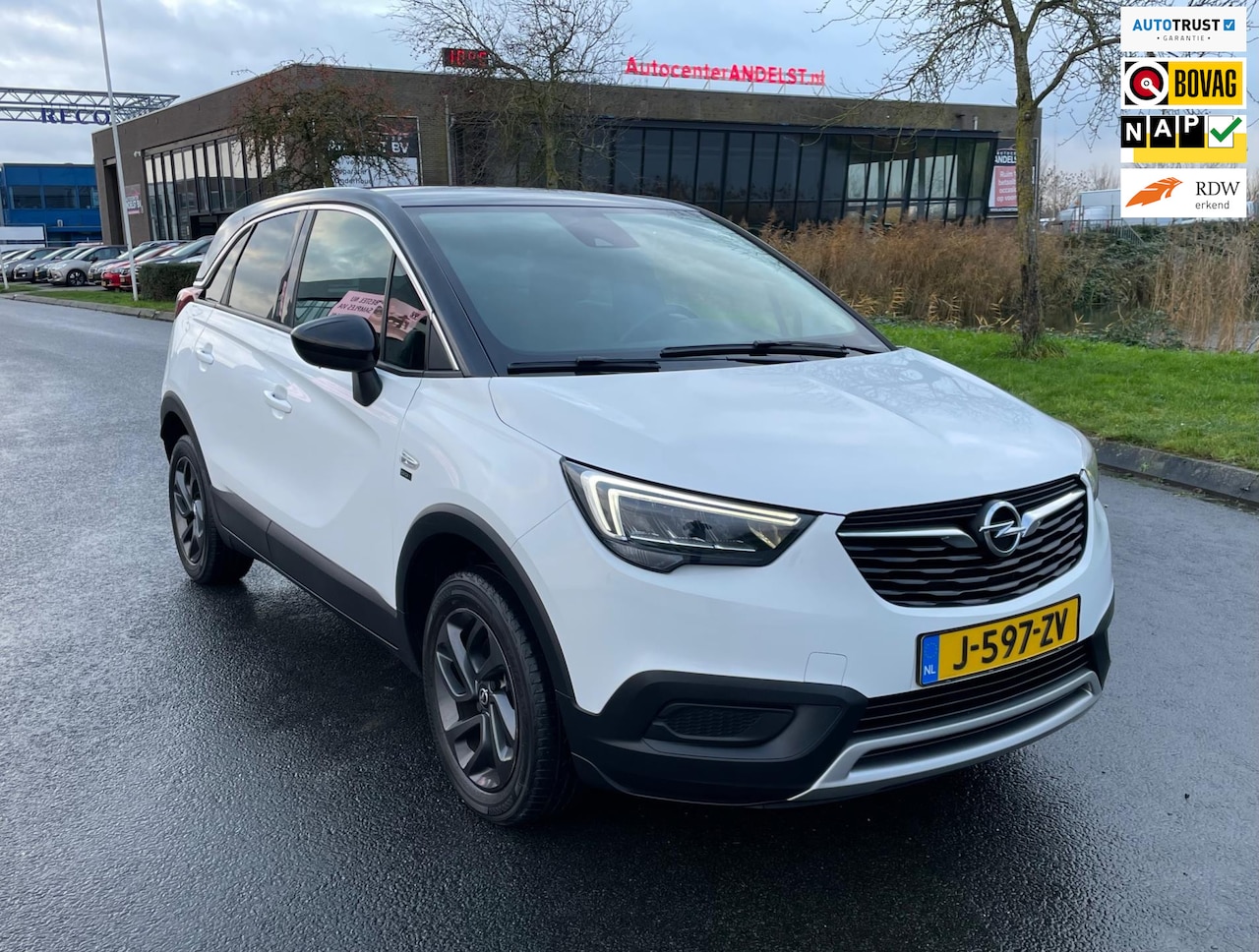 Opel Crossland X - 1.2 Turbo Edition 2020 1.2 Turbo Edition 2020, Aut, Cruise, Carplay, LED, 1e eig afk, Geen import, Nap, Volledig - AutoWereld.nl