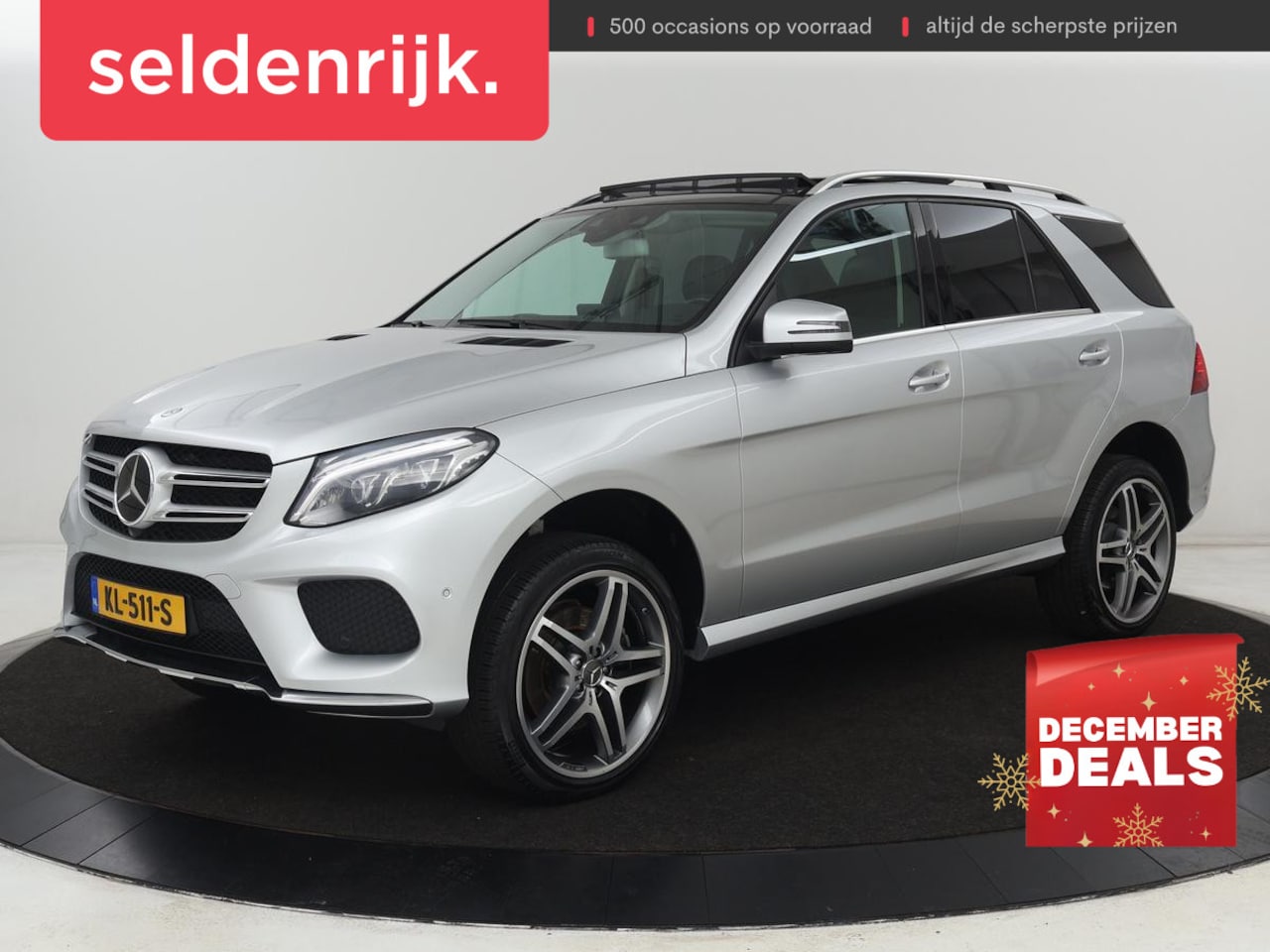 Mercedes-Benz GLE-Klasse - 350d 4MATIC AMG | Panoramadak | Adaptive cruise | 360 Camera | Leder | Trekhaak | Carplay - AutoWereld.nl