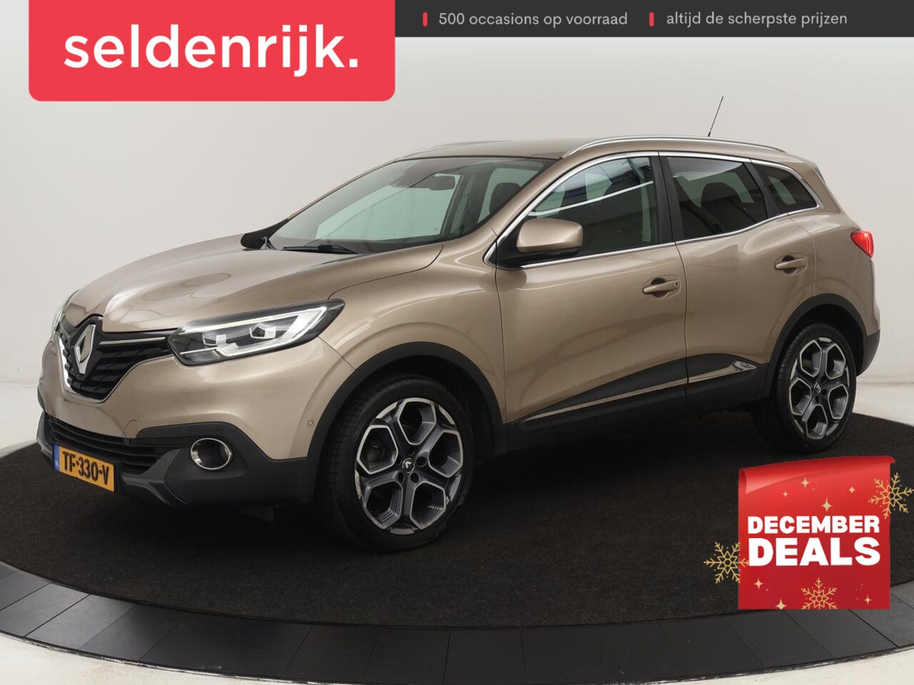 Renault Kadjar - 1.2 TCe Bose | Stoelverwarming | Leder | Camera | Carplay | Navigatie | Keyless | Full LED - AutoWereld.nl