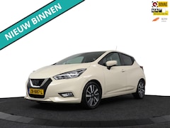 Nissan Micra - 1.0 IG-T 100pk Tekna-Camera/ECC/Stoelverw./Navi/DAB