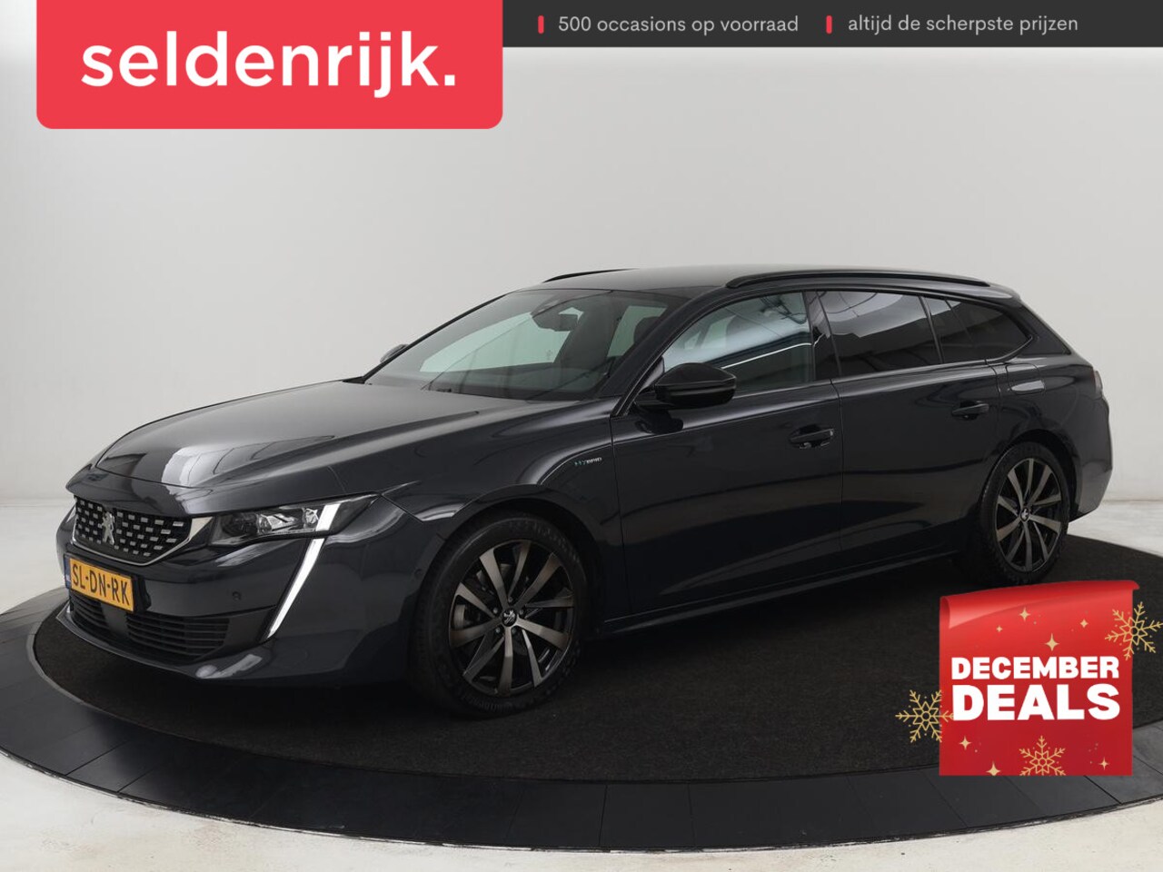 Peugeot 508 - 1.6 HYbrid GT | Stoelverwarming | Adaptive cruise | Camera | Carplay | Half leder | Keyles - AutoWereld.nl