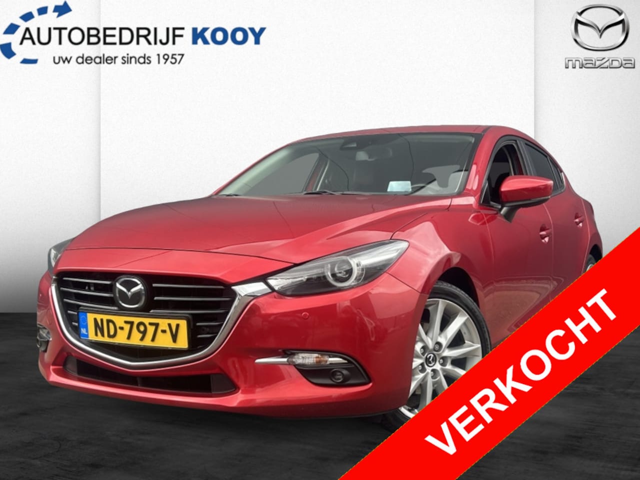 Mazda 3 - 2.0 SkyActiv-G 120pk GT-M / Leer / Bose | Trekhaak - AutoWereld.nl