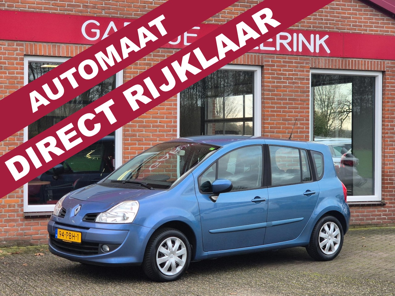 Renault Grand Modus - 1.6-16V Dynamique 112PK 5drs AUTOMAAT airco, cruise, elektr.ramen, pdc, trekhaak - AutoWereld.nl
