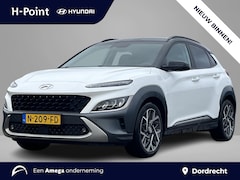 Hyundai Kona - 1.6 GDI HEV Premium | Lederen bekleding | Trekhaak | 18'' 2-tone Lmv | Head up display | A