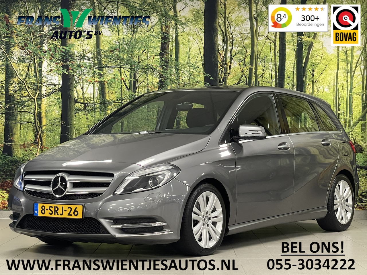 Mercedes-Benz B-klasse - 200 CDI Ambition | Automaat | Airconditioning | Parkeersensoren | Navigatie | Bluetooth | - AutoWereld.nl