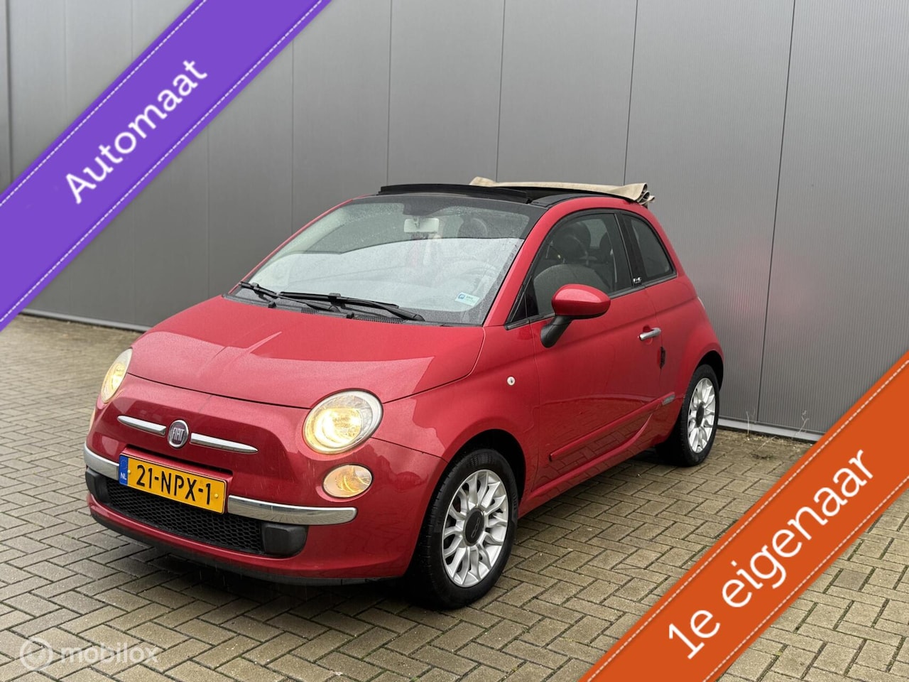 Fiat 500 C - 1.2 Lounge 1.2 Lounge - AutoWereld.nl