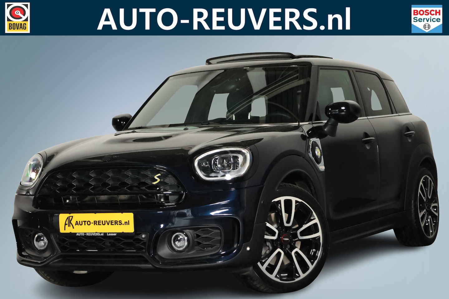 MINI Countryman - Mini 2.0 Cooper S E ALL4 John Cooper Works / Opendak / Leder / Carplay / DAB / ACC / HUD / - AutoWereld.nl