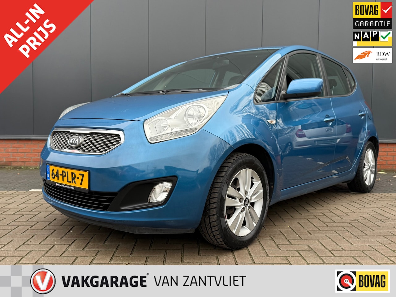 Kia Venga - 1.6 CVVT X-tra 1.6 CVVT X-tra (Eerste eigenaar|12 mnd BOVAG-garantie) - AutoWereld.nl
