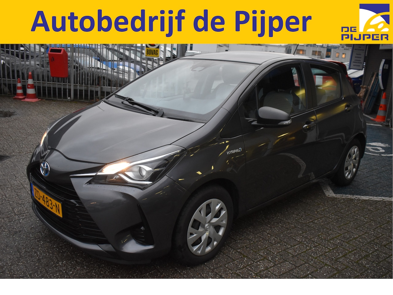 Toyota Yaris - 1.5 Hybrid Active 1.5 Hybrid Active,1E EIGENAAR AUTO, ORGINEEL NEDERLANDSE AUTO,BOEKJES,NAP EN ONDERHOUDSHIS - AutoWereld.nl