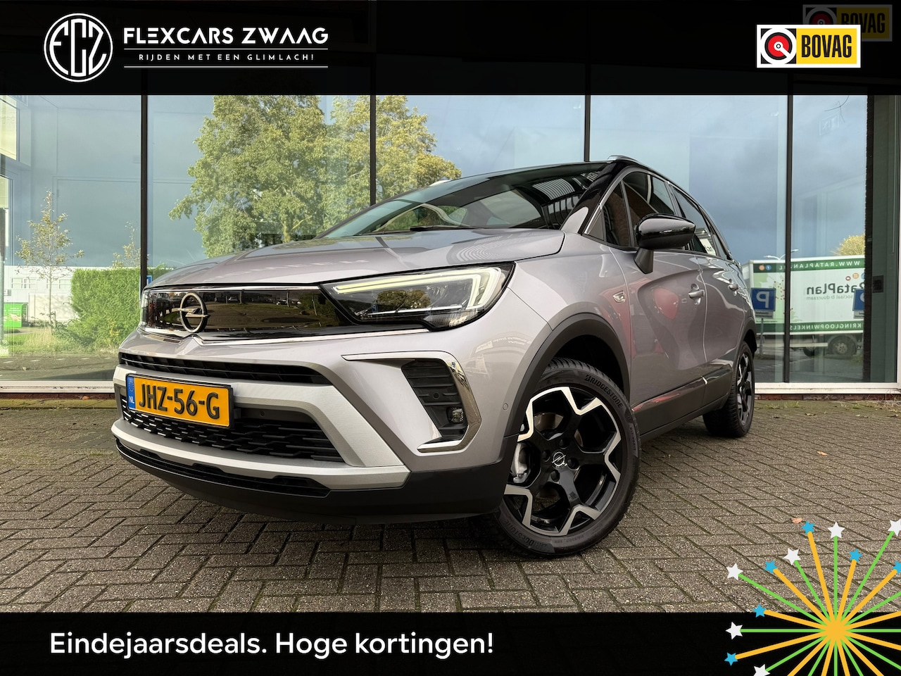 Opel Crossland - 1.2 Turbo 130pk Ultimate - Navi - Climate - Half Leder - Camera - all seasons - AutoWereld.nl
