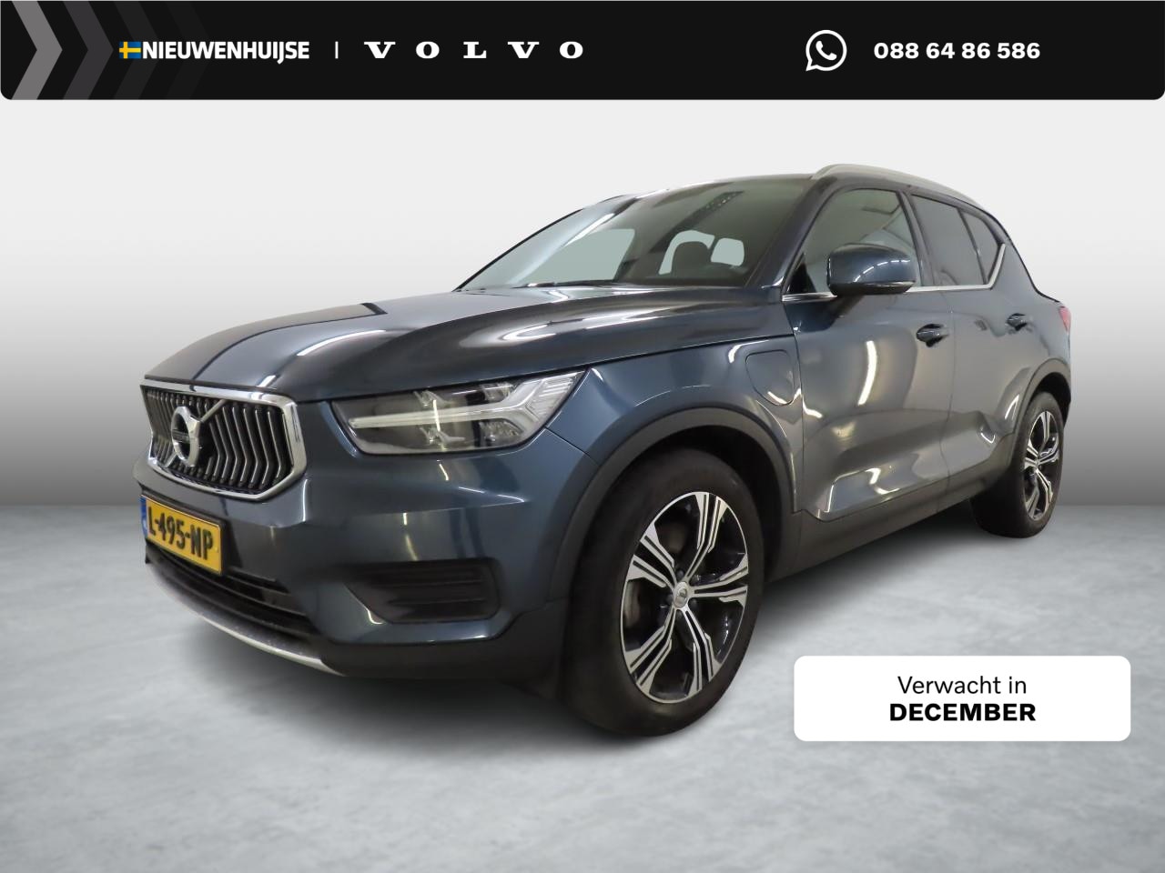 Volvo XC40 - 1.5 T4 Recharge Inscription | Trekhaak | Adaptieve cruise | Camera | Leder | Stoelverwarmi - AutoWereld.nl