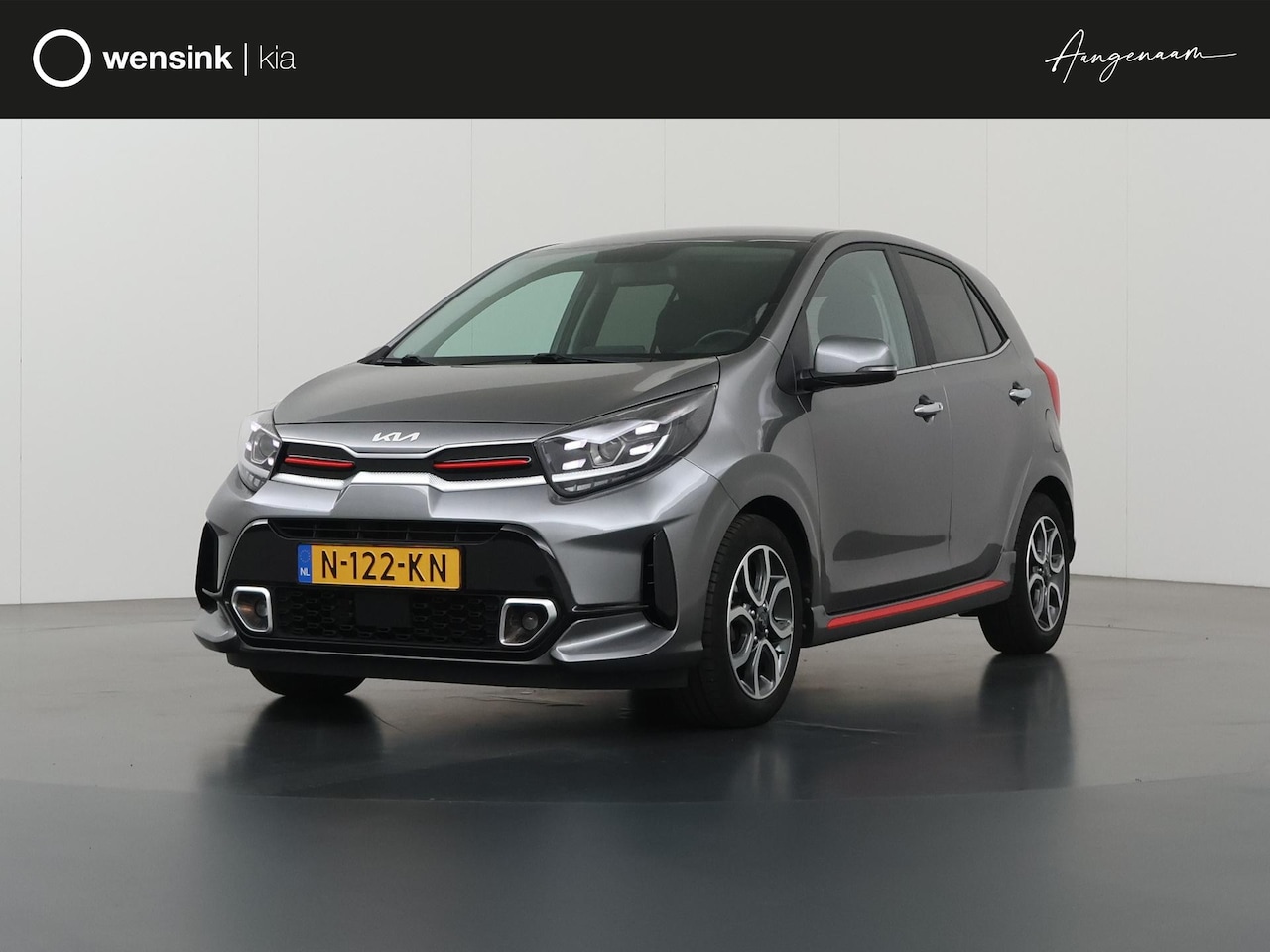 Kia Picanto - 1.0 DPi GT-Line | Navigatie | Parkeercamera | Climate Control | Keyless Go | - AutoWereld.nl