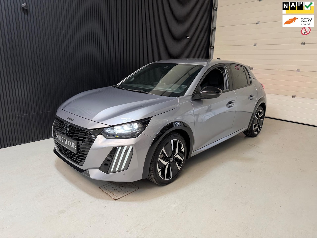 Peugeot 208 - 1.2 Hybrid e-DCS6 GT half leder, 360camera - AutoWereld.nl