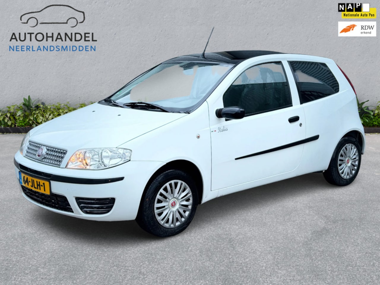 Fiat Punto - 1.2 Active airco elektr.ramen stuurbekrachtiging - AutoWereld.nl