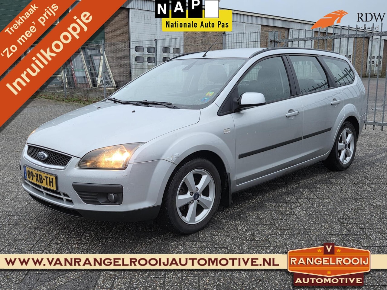 Ford Focus Wagon - 1.6-16V Champion 1.6-16V Champion, trekhaak, airco, cruise, 15" lmv - AutoWereld.nl