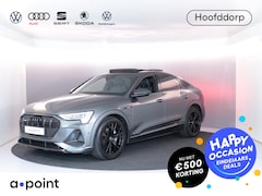 Audi e-tron Sportback - 55 quattro S edition 95 kWh 408pk | Panoramadak | Afneembare trekhaak | Matrix Led koplamp