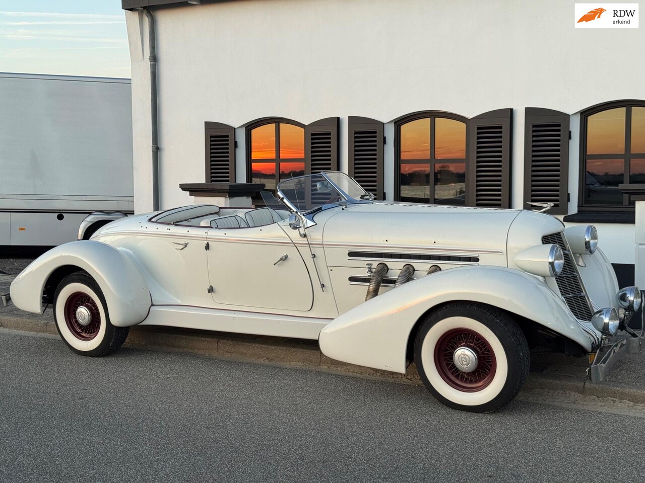 Auburn Speedster - boattail oldtimer belastingvrij! - AutoWereld.nl