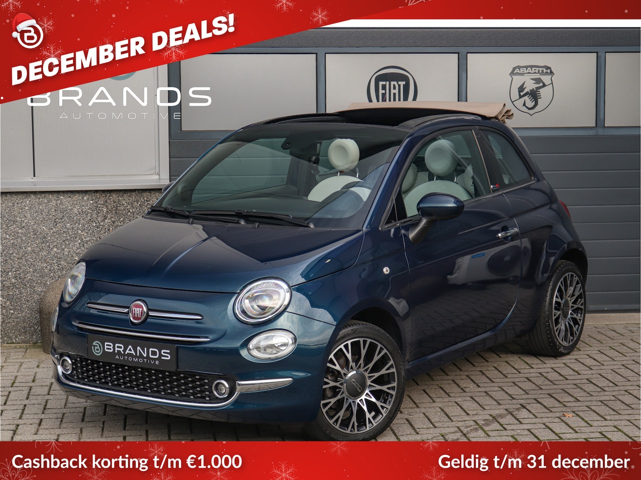 Fiat 500 C - 1.0 Hybrid Star Vol opties Speciale kleurstelling Garantie - AutoWereld.nl