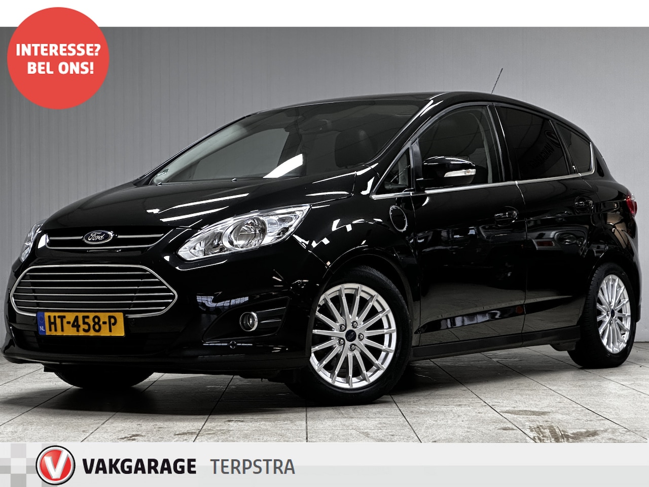 Ford C-Max - 2.0 Plug-in Hybrid Titanium Plus/ Automaat/ Panorama-Dak/ Leder/ Keyless/ Stoelverw./ DAB+ - AutoWereld.nl