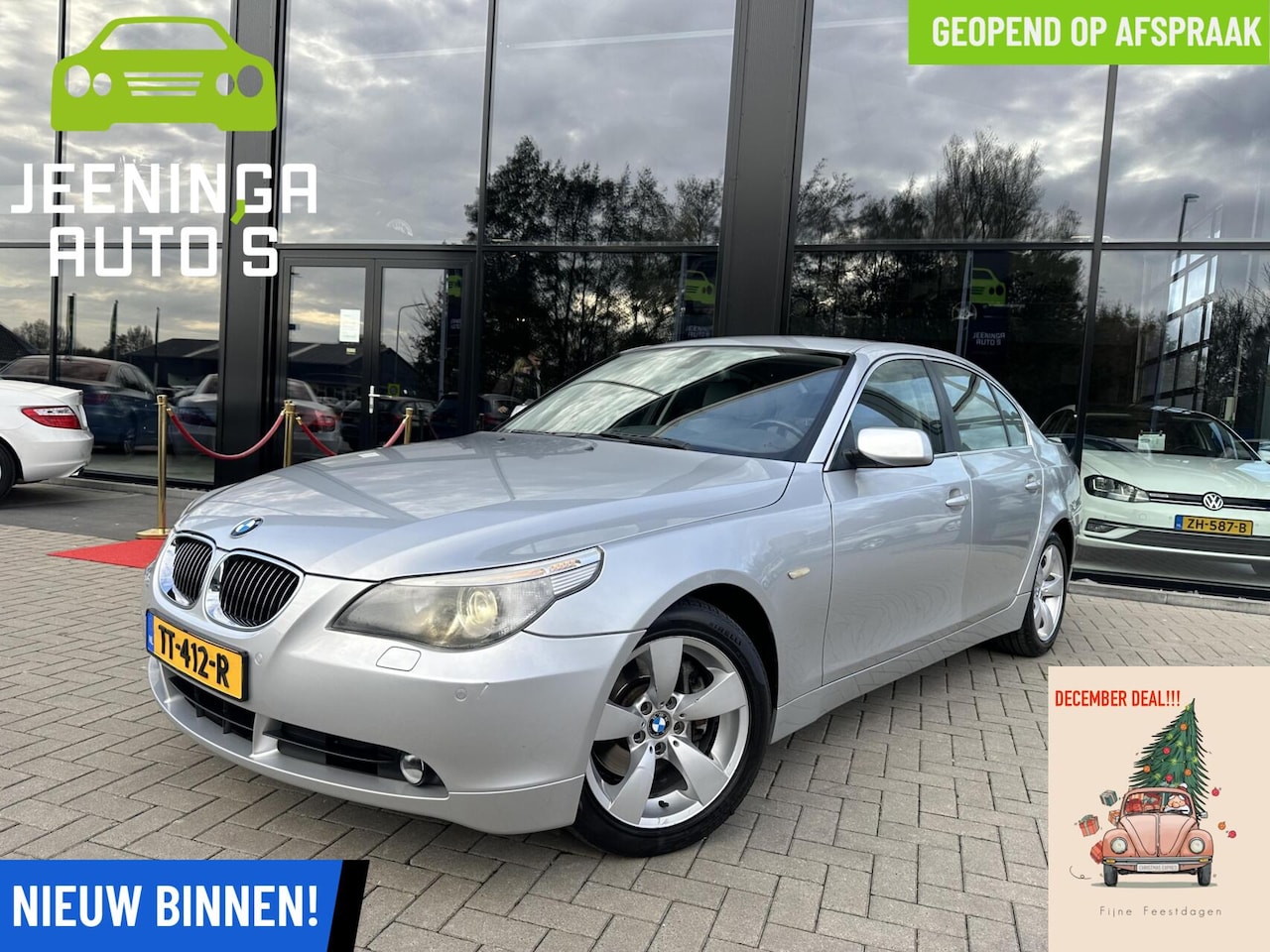 BMW 5-serie - 530i|Navi|Clima|Leer - AutoWereld.nl