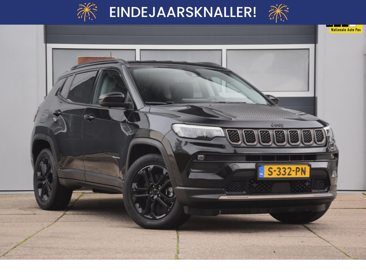 Jeep Compass - 4xe 240 Plug-in Hybrid Electric Upland 360 CAMERA/DODEHOEKDETECTIE/AUDIO PREMIUM - AutoWereld.nl