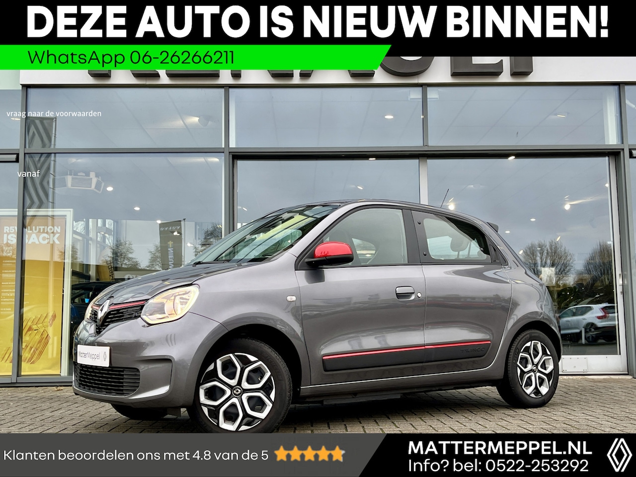 Renault Twingo Z.E. - R80 E-Tech Collection 22 kWh | NL Auto | Navigatie | SOH 97% | Climate Control | Parkeerse - AutoWereld.nl