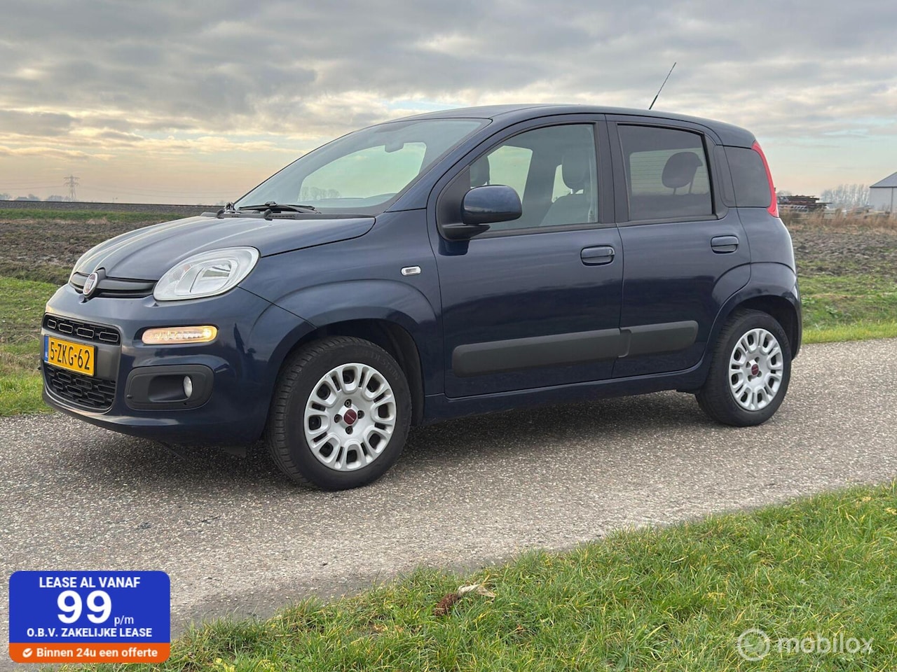Fiat Panda - 0.9 TwinAir Lounge Automaat nette staat trekhaak - AutoWereld.nl