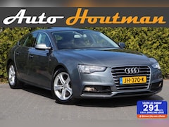 Audi A5 Sportback - 1.8 TFSI 1e eigennaar|Automaat S-line Schuifdak|Adapt. cruise|Camera|Key-less|Navi|Ecc|Lmv