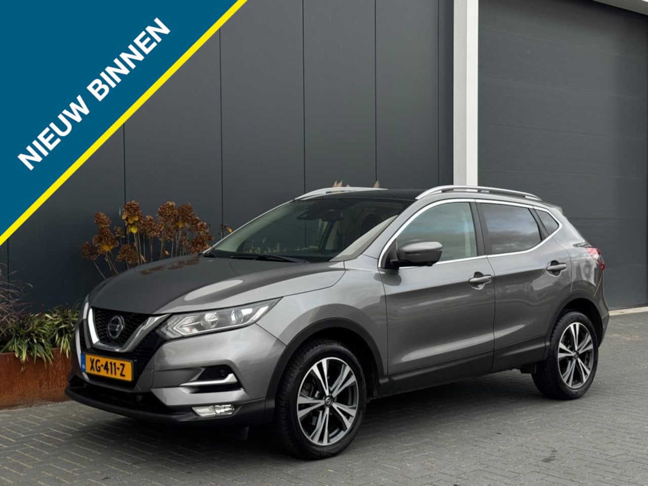 Nissan Qashqai - 1.2 N-Connecta FULL PANO 360 CAMERA CR CONTROL NAVI LED - AutoWereld.nl