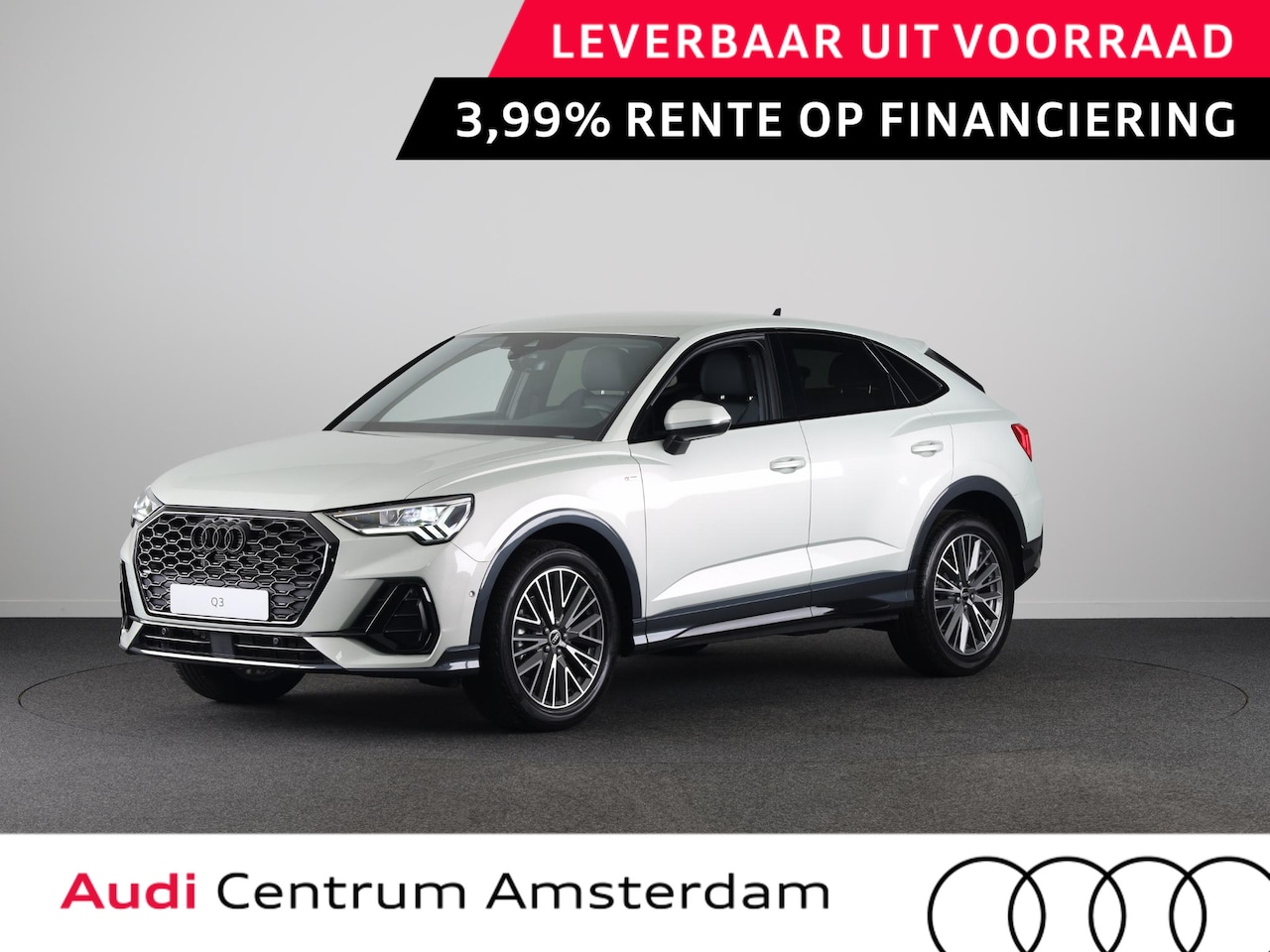 Audi Q3 Sportback - 35 TFSI S Edition Competition | Zakelijke financiering 3,99% | Adaptive cruise control | S - AutoWereld.nl