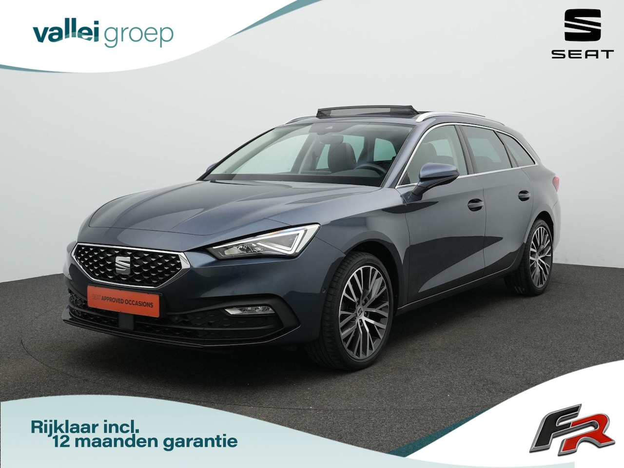 SEAT Leon Sportstourer - 1.5 eTSI 150 pk DSG Xcellence | Panoramadak | Beats | Stuur-/stoelverwarming | Achteruitri - AutoWereld.nl