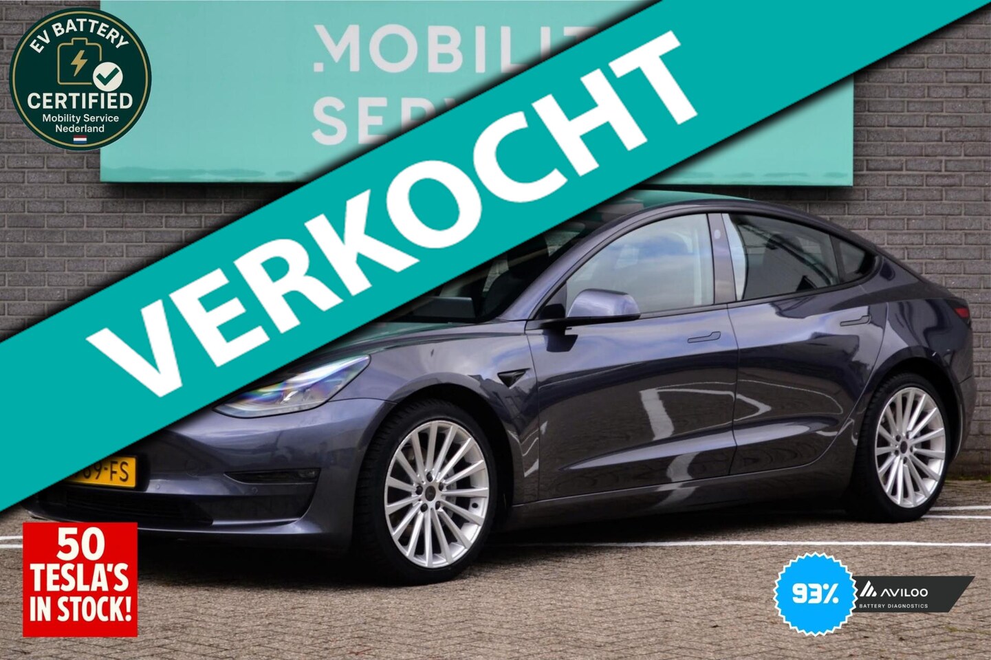 Tesla Model 3 - Long Range RWD Long Range AWD 75 kWh SOH93% Pano AutoPilot LED ACCU- CHECK - AutoWereld.nl