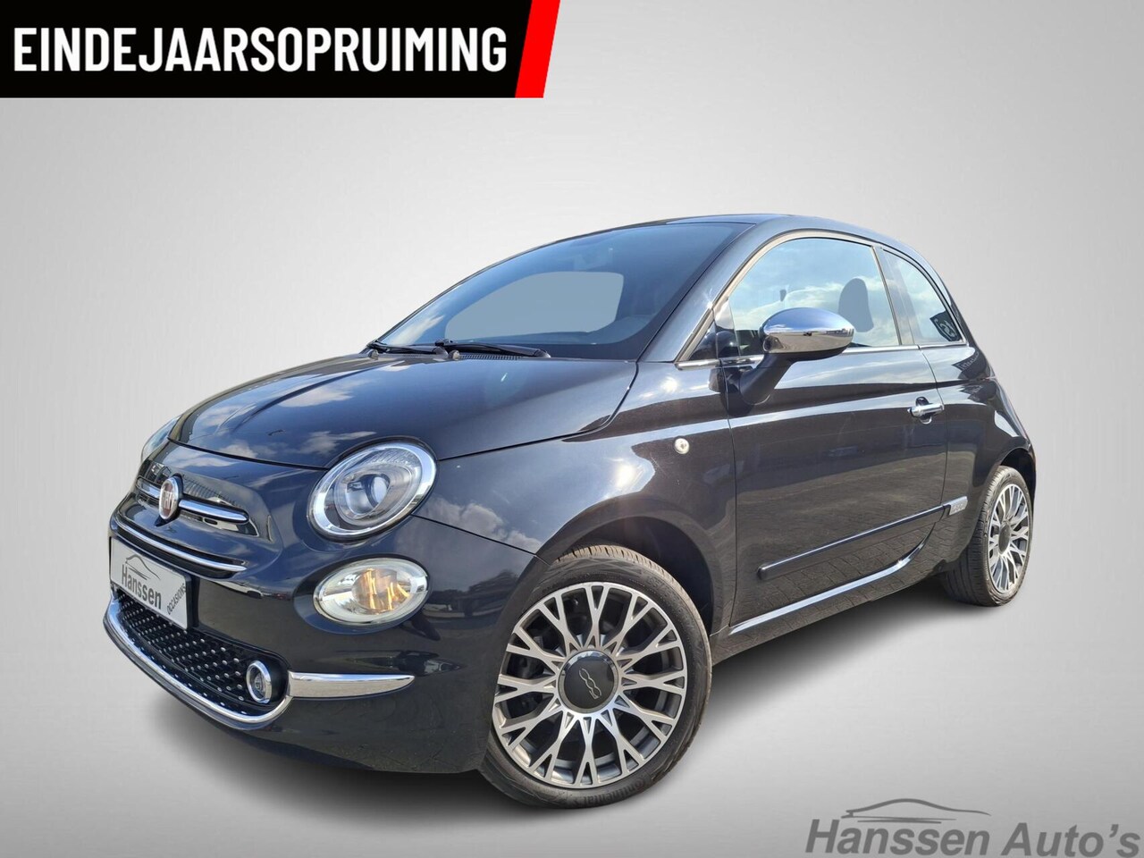 Fiat 500 - 1.2 Lounge Exclusive pano ecc navi carplay Top uitvoering - AutoWereld.nl