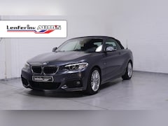 BMW 2-serie Cabrio - 225d M Sport Navi, Leder, 2-zone clima, PDC V+A, stuur + stoelverwarming, trekhaak afneemb