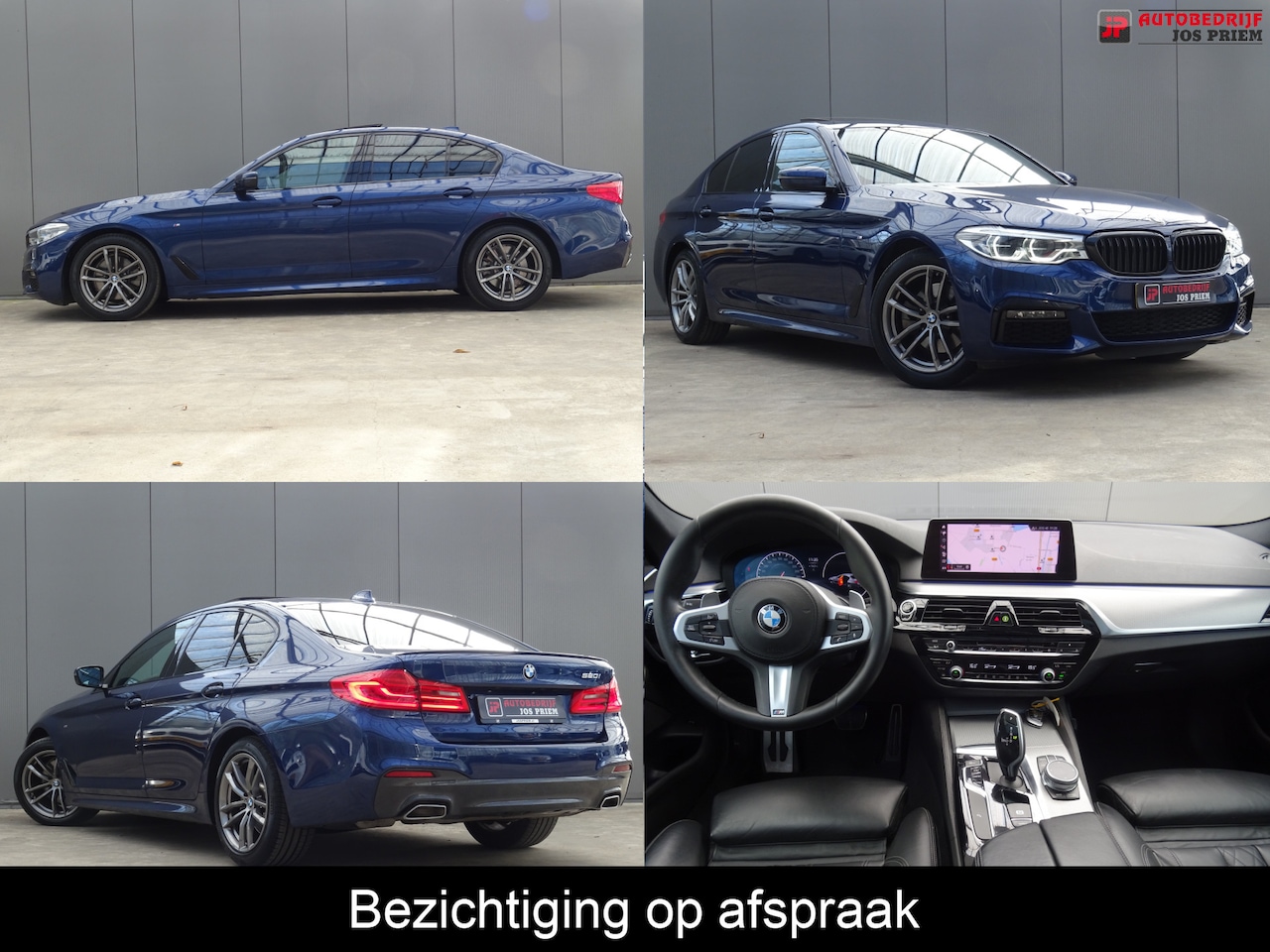 BMW 5-serie - 520i High Executive * LEER * M-PAKKET * DEALER ONDERH. !! - AutoWereld.nl