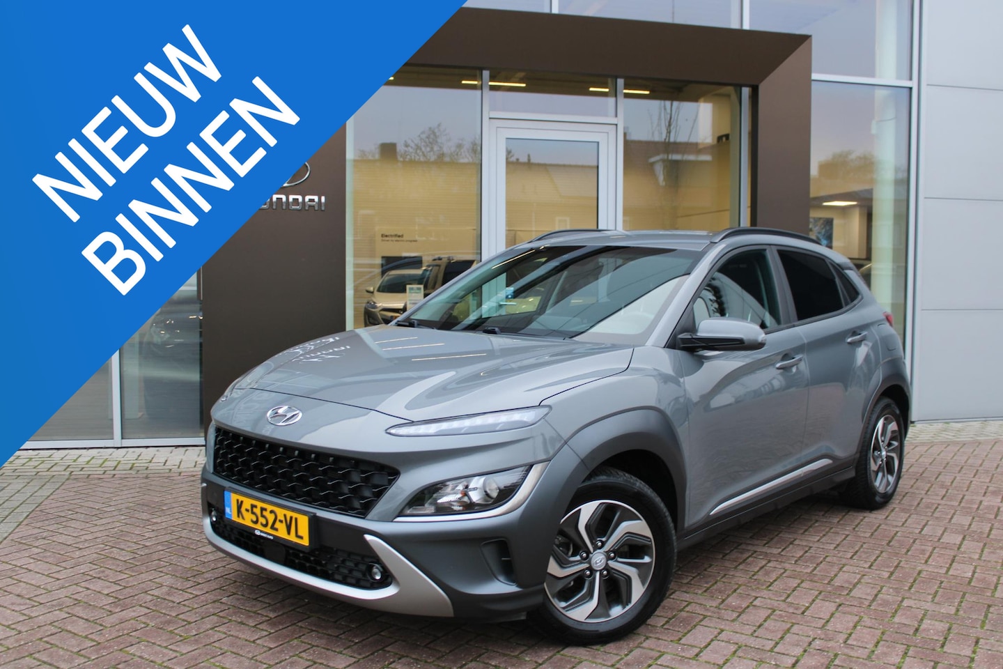 Hyundai Kona - 1.6 GDI HEV Fashion Hybrid Automaat Airco Navi Carplay Camera 55.136km Nieuwstaat - AutoWereld.nl