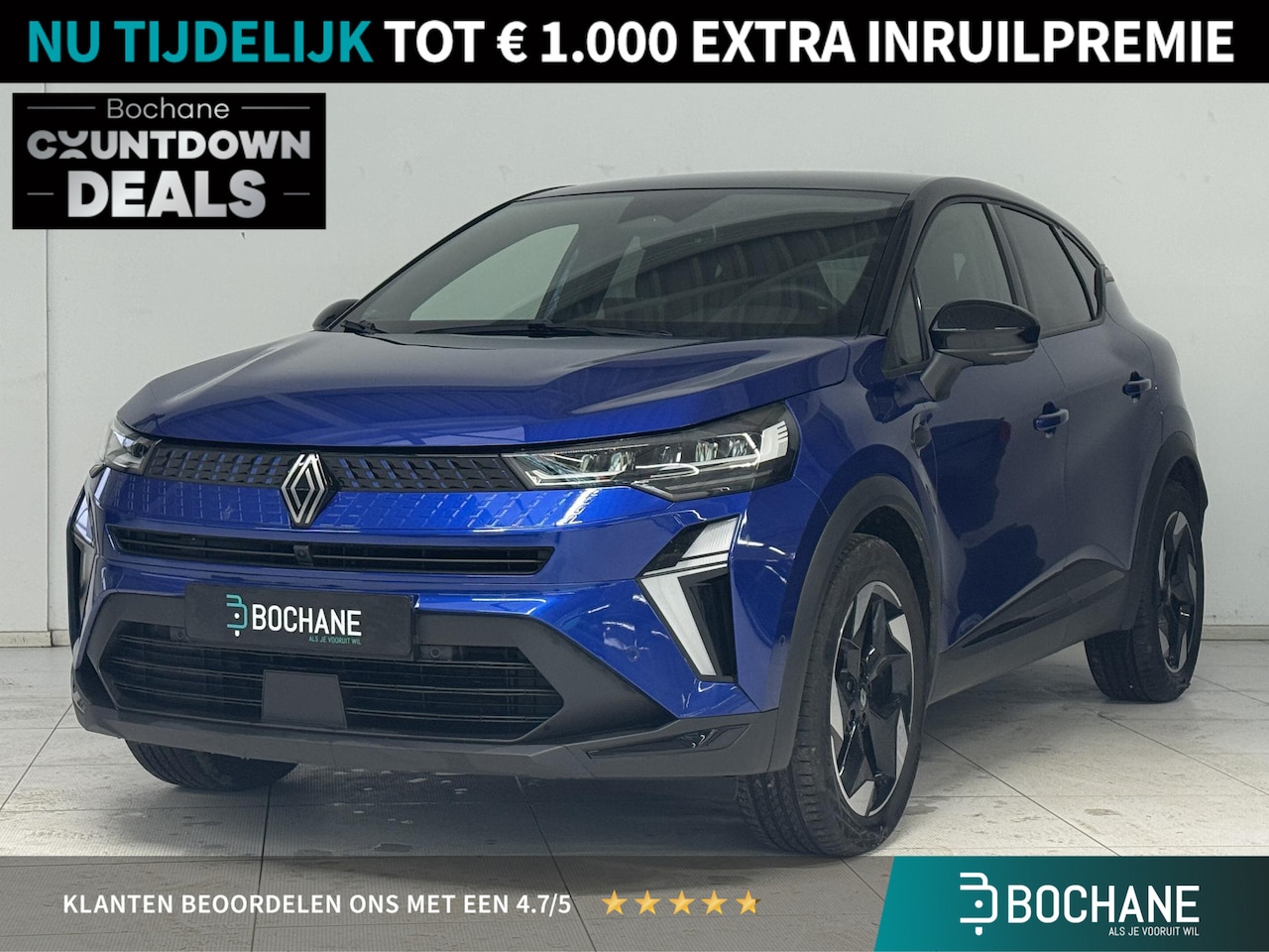 Renault Captur - 1.6 E-Tech full hybrid 145 techno | Navigatie | 360 Camera | Cruise control adaptief | - AutoWereld.nl