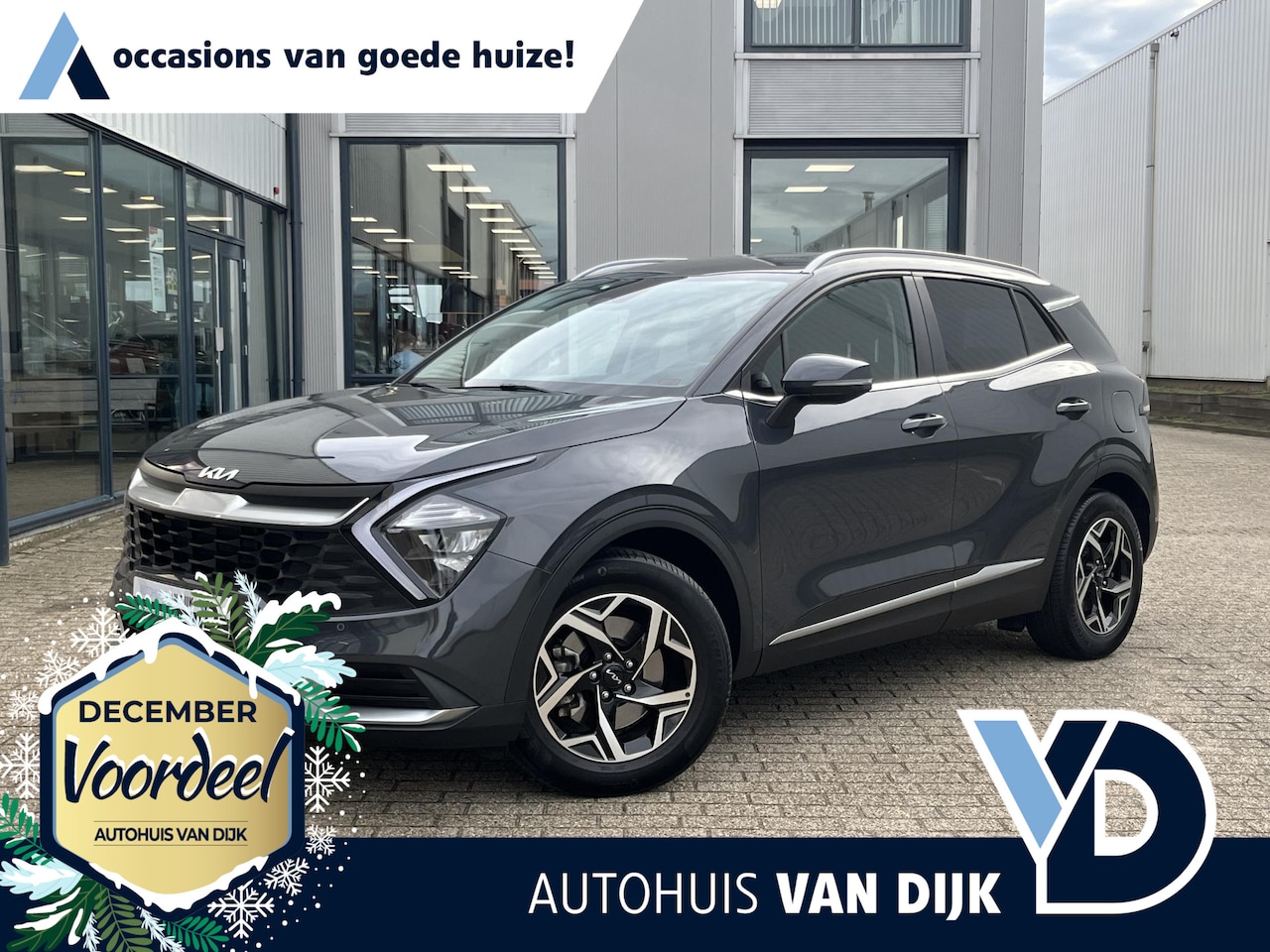 Kia Sportage - 1.6 T-GDi MHEV ComfortLine | Apple CarPlay-Android Auto/Clima/Adapt.Cruise/Camera/Trekhaak - AutoWereld.nl