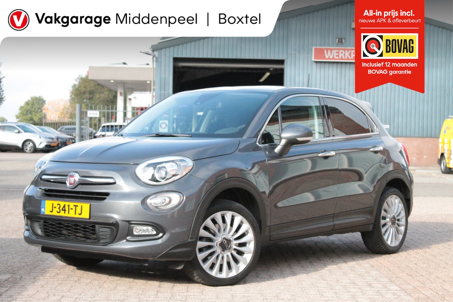 Fiat 500 X - 1.6 PopStar Navi | Cruise | Stoelverwarming - AutoWereld.nl