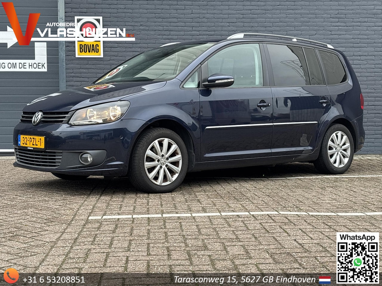 Volkswagen Touran - 1.4 TSI Highline 7p. | Climate | Cruise | Navi | PDC | Trekhaak | - AutoWereld.nl