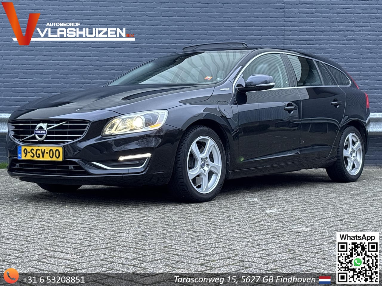 Volvo V60 - 2.4 D6 AWD Plug-In Hybrid Summum | Leder | Pano | Climate | Cruise | Navi | Stoelverwarmin - AutoWereld.nl