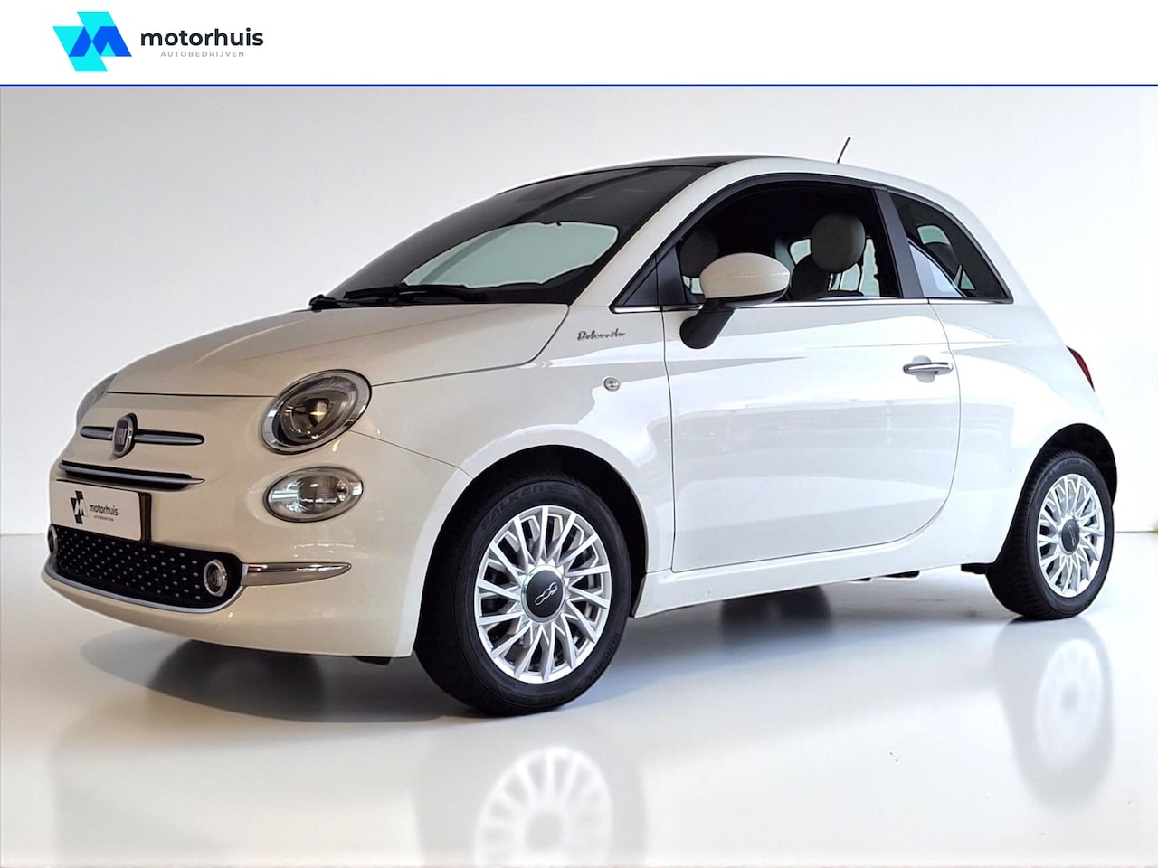 Fiat 500 - 1.0 70pk Hybrid Dolcevita CRUISE APPLE CARPLAY LMV PANO - AutoWereld.nl