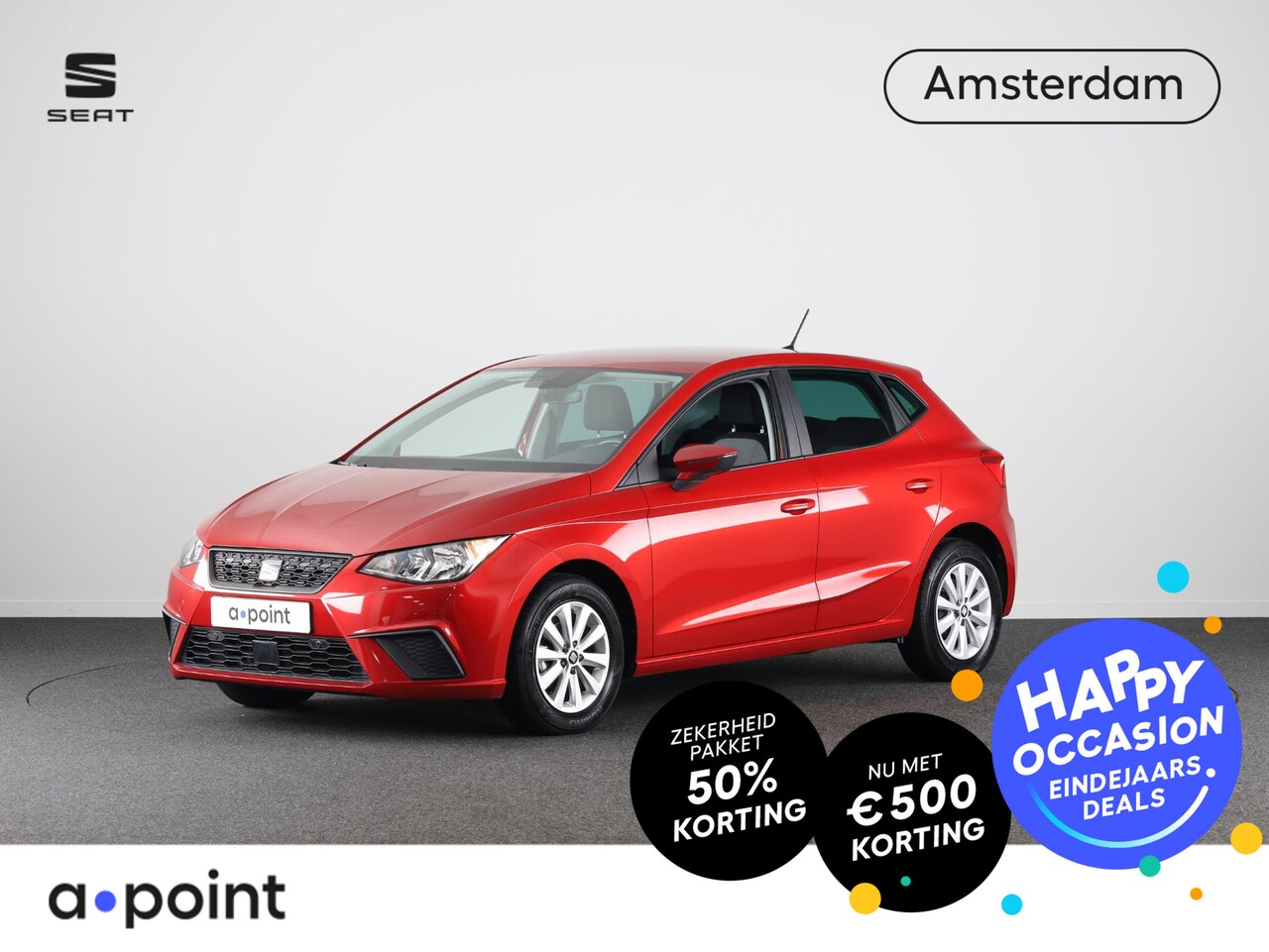 SEAT Ibiza - 1.0 TSI Style Business Intense 95 pk | Navigatie | Parkeersensoren | Achteruitrijcamera | - AutoWereld.nl