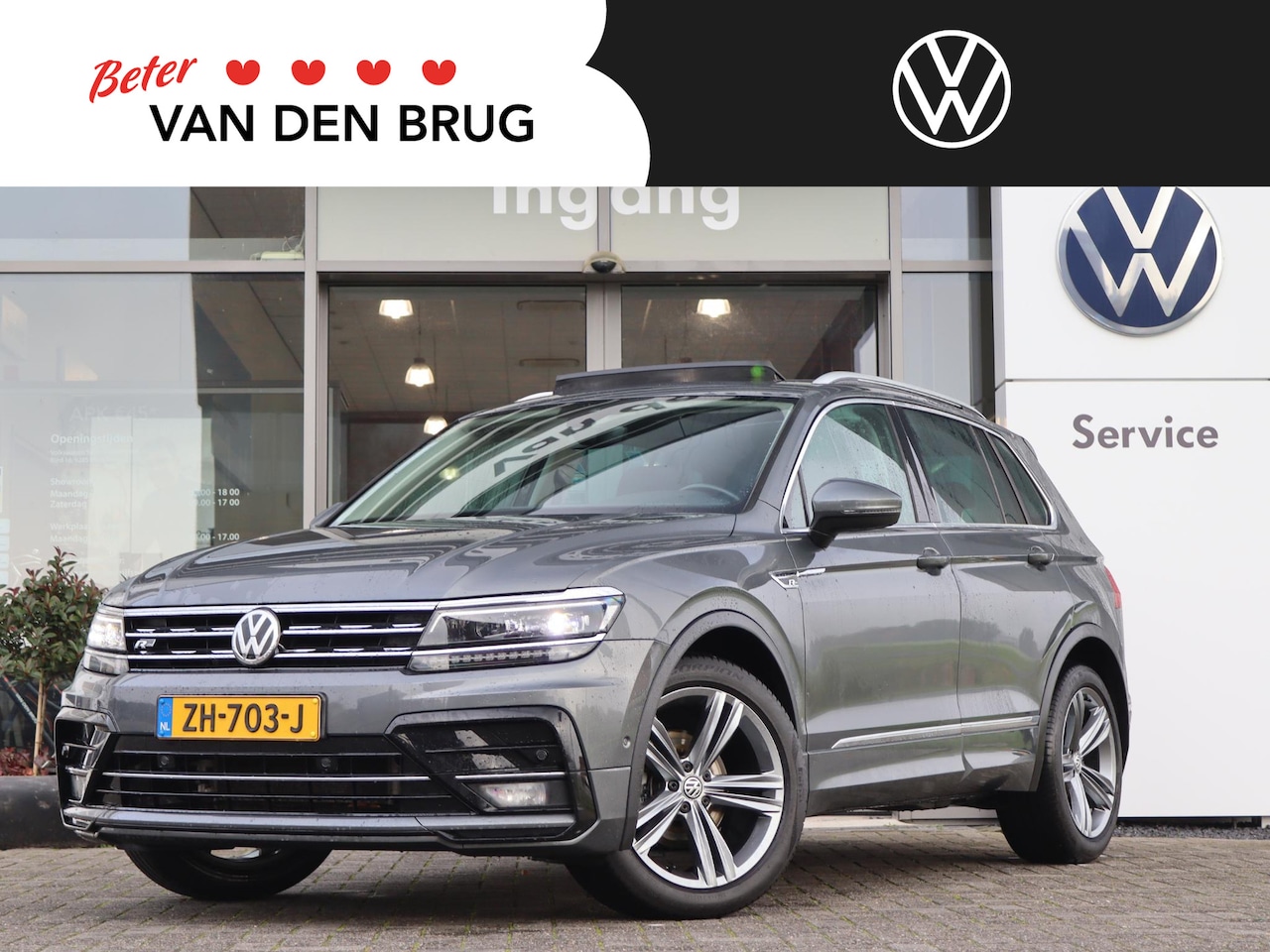 Volkswagen Tiguan - 1.4 TSI 150 pk DSG ACT Highline Business R | Panoramadak | Trekhaak | LED | Camera | Clima - AutoWereld.nl