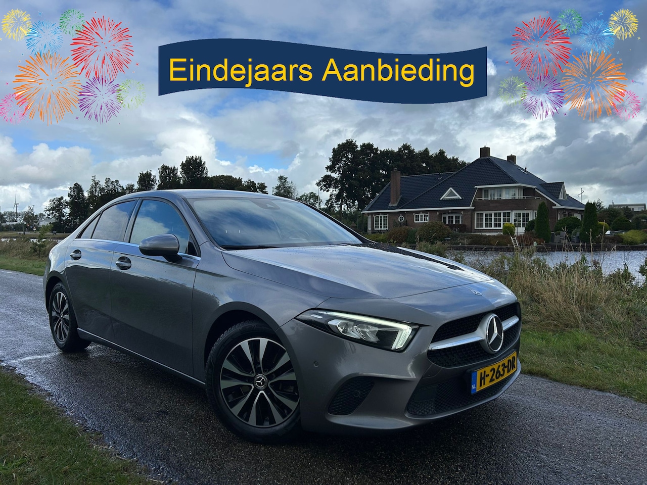 Mercedes-Benz A-klasse - 200 Business Solution Zwarte Hemel/ Leer/Camera Nieuwstaat! - AutoWereld.nl