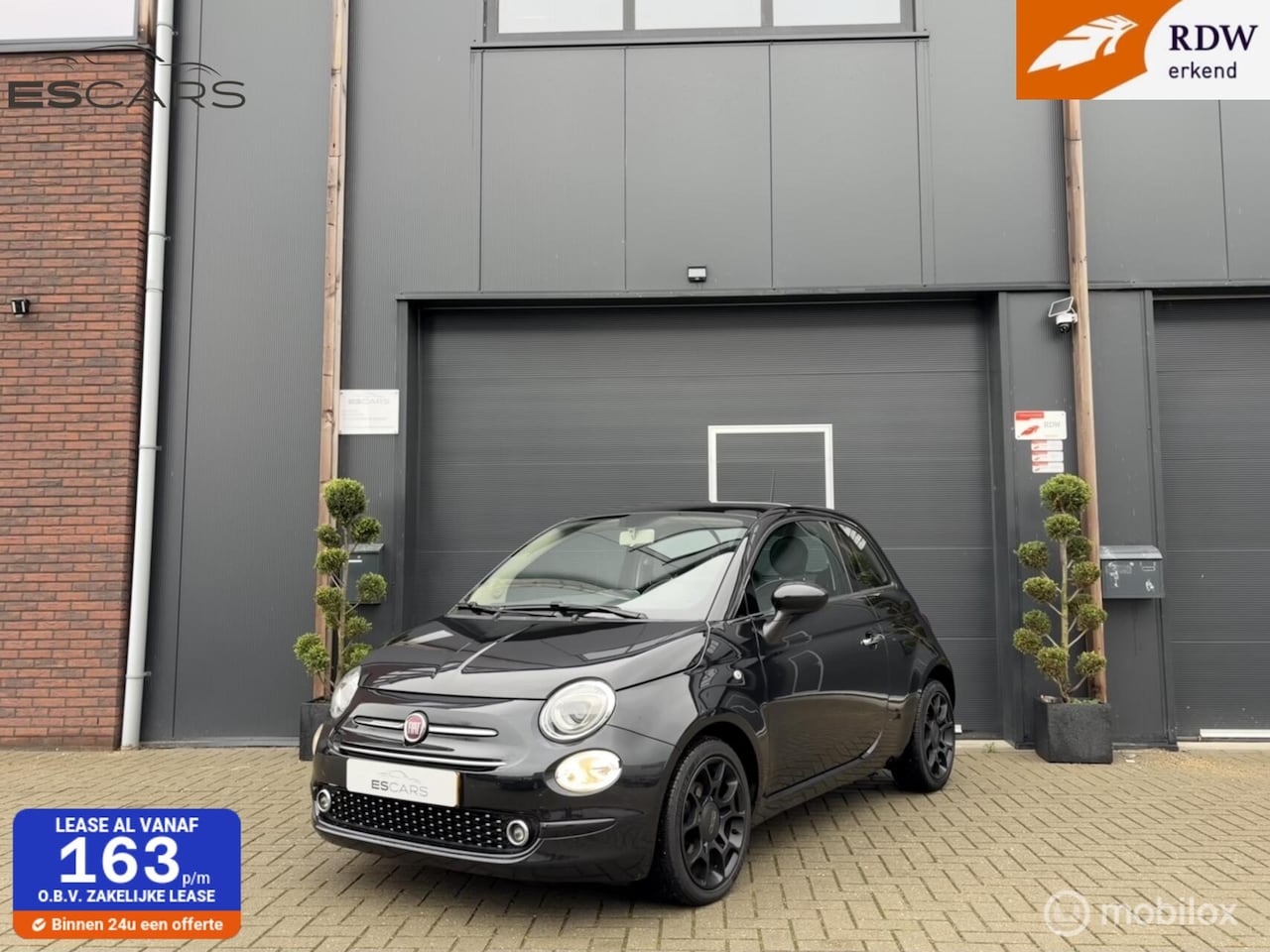 Fiat 500 - 0.9 TwinAir Turbo Holiday Automaat | Carplay | Led - AutoWereld.nl
