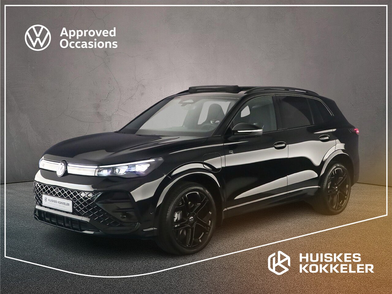 Volkswagen Tiguan - R-Line Edition 1.5 TSI eHybrid 272pk DSG Automaat Trekhaak, Adaptive cruise control, Black - AutoWereld.nl